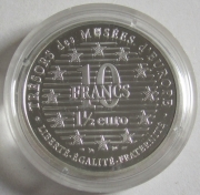 Frankreich 10 Francs 1996 Museumsschätze Ritter