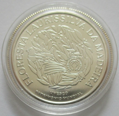 Portugal 5 Euro 2007 UNESCO Laurisilva von Madeira BU
