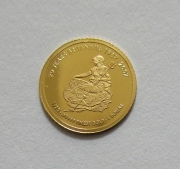 Fiji 1 Dollar 2007 20 Years Britannia Gold