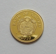 Nauru 5 Dollars 2010 American Eagle Gold
