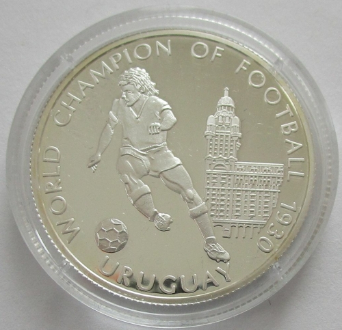 Somalia 250 Shillings 2004 Football World Cup Winners Uruguay Silver