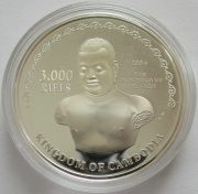 Kambodscha 3000 Riels 2004 Fußball-WM in Deutschland