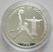 Northern Mariana Islands 5 Dollars 2005 Football World...