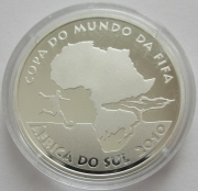 Brasilien 5 Reais 2010 Fußball-WM in Südafrika