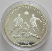 Liberia 10 Dollars 2003 Fußball-WM in Deutschland