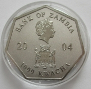 Zambia 1000 Kwacha 2004 Calendar