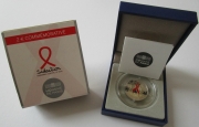 Frankreich 2 Euro 2014 25 Jahre Welt-AIDS-Tag PP