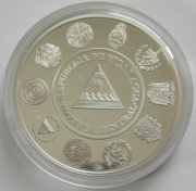 Nicaragua 10 Cordobas 2002 Ibero-America Ships Fishing Boat Silver