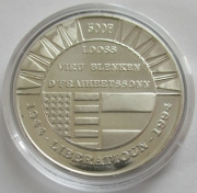 Luxembourg 500 Francs 1994 50 Years Liberation Silver