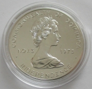 Dominica 10 Dollars 1979 Journey of Pope John Paul II Silver Proof