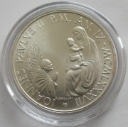 Vatican 1000 Lire 1987 Marian Year Silver