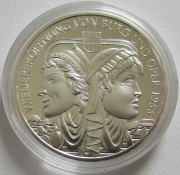Österreich 10 Euro 2005 50 Jahre Wiedereröffnung Burg & Oper PP