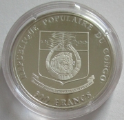 Kongo 500 Francs 1991 Schiffe Galeone