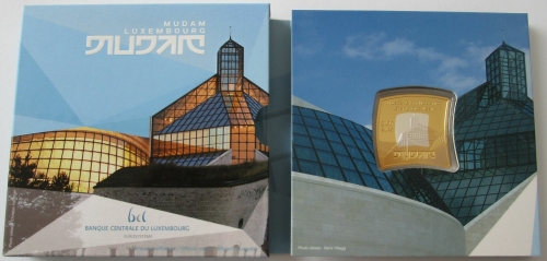 Luxemburg 2,50 Euro 2016 Architektur 10 Jahre Mudam