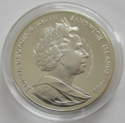 South Georgia & South Sandwich Islands 2 Pounds 2004 90 Years Endurance Expedition Silver
