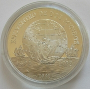 Chile 10000 Pesos 1991 Iberoamerika 500 Jahre Amerika