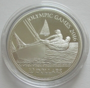 Kiribati 10 Dollars 2013 Olympia Rio de Janeiro Segeln