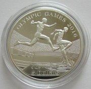 Solomon Islands 5 Dollars 2013 Olympics Rio de Janeiro...