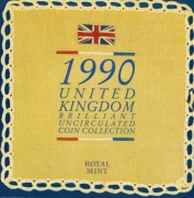 United Kingdom Coin Set 1990