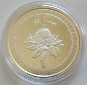 Saint Lucia 2 Dollars 2021 EC8 Botanischer Garten