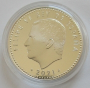 Spain 10 Euro 2021 800 Years Burgos Cathedral Silver
