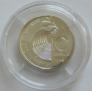 Frankreich 10 Francs 1986 Robert Schuman BU (lose)