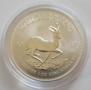 South Africa 1 Rand 2017 Krugerrand 1 Oz Silver