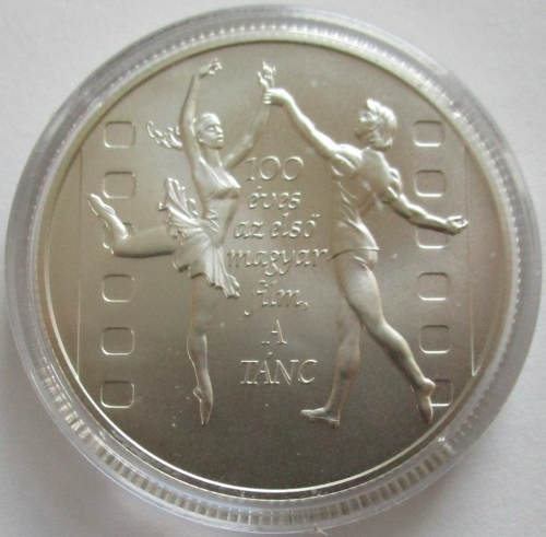 Hungary 3000 Forint 2001 100 Years Cinema Silver BU