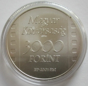 Ungarn 3000 Forint 2001 100 Jahre Kino BU