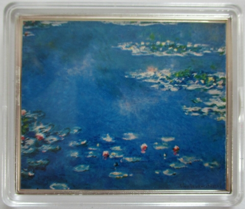 Solomon Islands 1 Dollar 2015 Museum Collection Water Lilies by Claude Monet