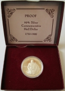 USA 1/2 Dollar 1982 George Washington Silver Proof