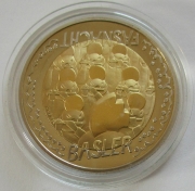 Schweiz 5 Franken 2000 Basler Fasnacht PP