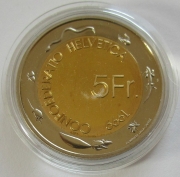 Switzerland 5 Franken 1999 Fête des Vignerons Vevey Proof