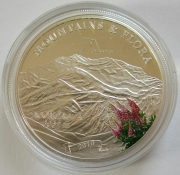 Palau 5 Dollars 2010 Mountains & Flora Aconcagua Silver