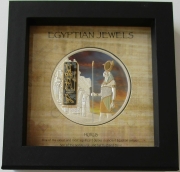 Fiji 50 Dollars 2013 Egyptian Jewels Horus 2 Oz Silver