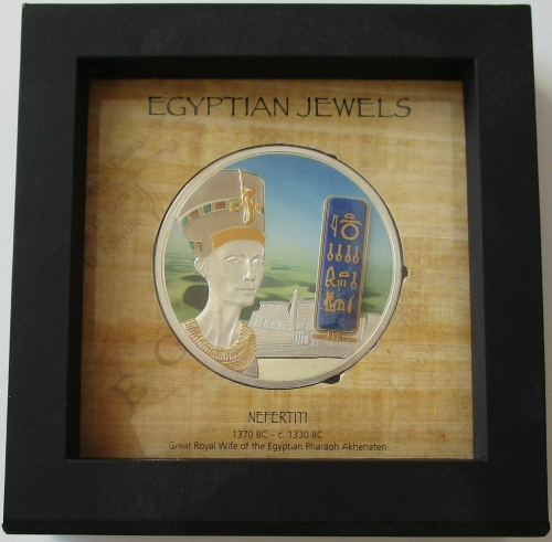 Fiji 50 Dollars 2012 Egyptian Jewels Nofretete