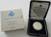 San Marino 10 Euro 2007 Giosuè Carducci Silver