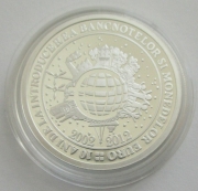 Romania 10 Lei 2012 10 Years Euro 1 Oz Silver