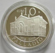 San Marino 10 Euro 2008 Andrea Palladio Silver
