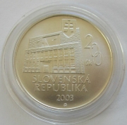 Slowakei 200 Korun 2003 Imrich Karvaš BU