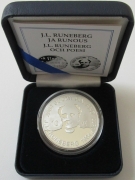 Finland 10 Euro 2004 Johan Ludvig Runeberg Silver Proof