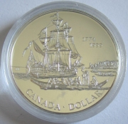 Kanada 1 Dollar 1999 225 Jahre Queen Charlotte Islands PP