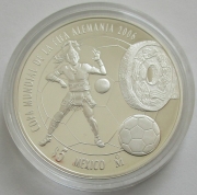 Meixco 5 Pesos 2006 Football World Cup in Germany 1 Oz...