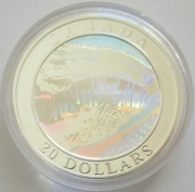 Canada 20 Dollars 2003 Natural Wonders Niagara Falls 1 Oz...