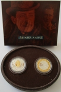 Kanada 5 Dollars + Großbritannien 2 Pounds 2001 Guglielmo Marconi