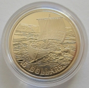 Kanada 5 Dollars + Norwegen 20 Kroner 1999 1000 Jahre...
