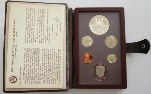 USA Prestige Proof Coin Set 1984