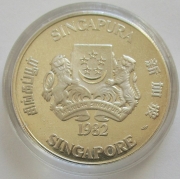 Singapur 10 Dollars 1982 Lunar Hund PP