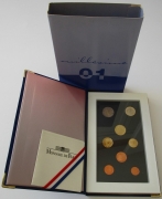 France Proof Coin Set 2001