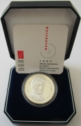 Switzerland 20 Franken 2001 Johanna Spyri Silver Proof